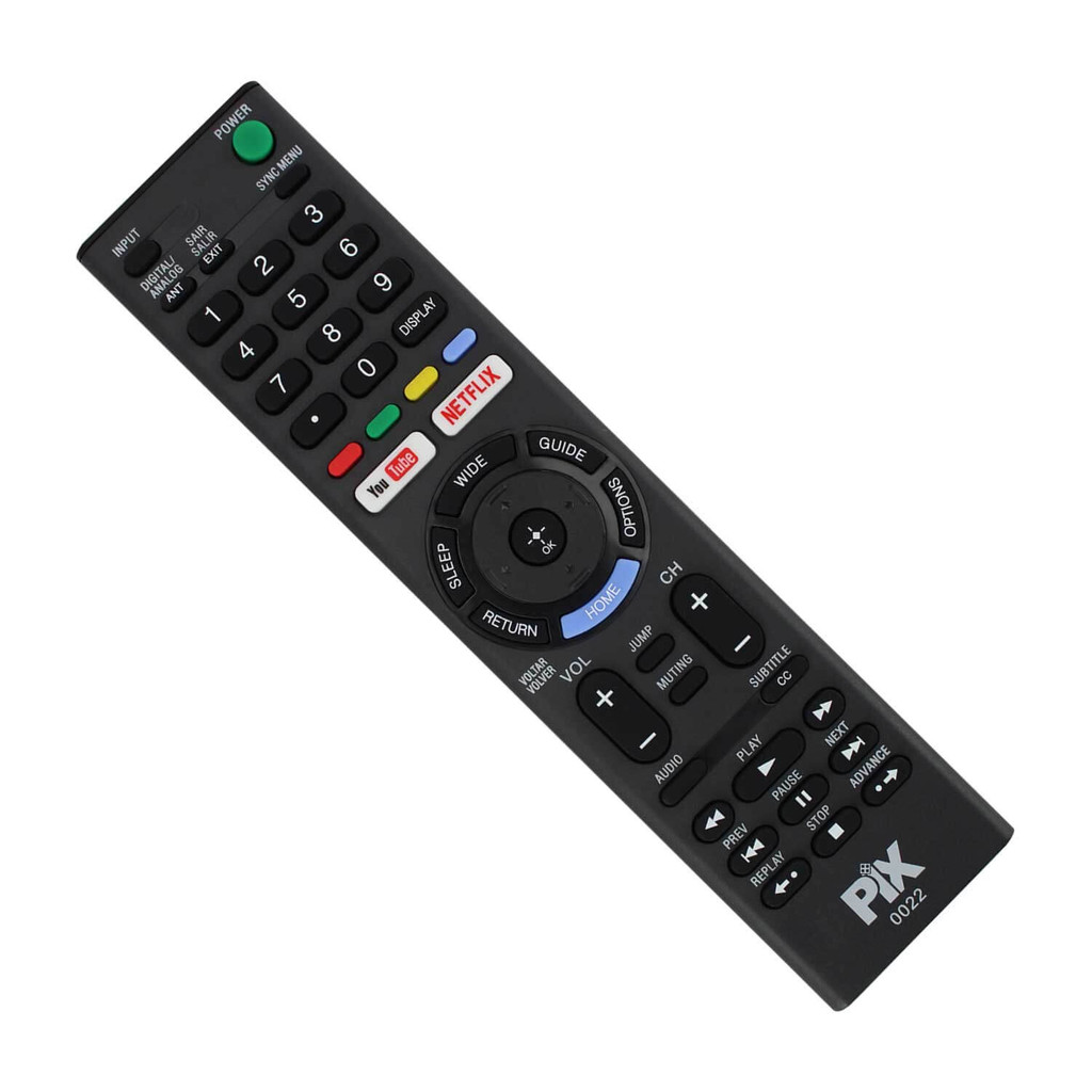 Controle Compatível Sony Kdl-50w655f Kdl-43w665f Rmt-tx300b