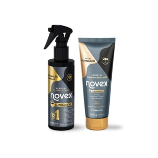 Kit Novex Salon Blidangem Finalização em Oferta na Shopee