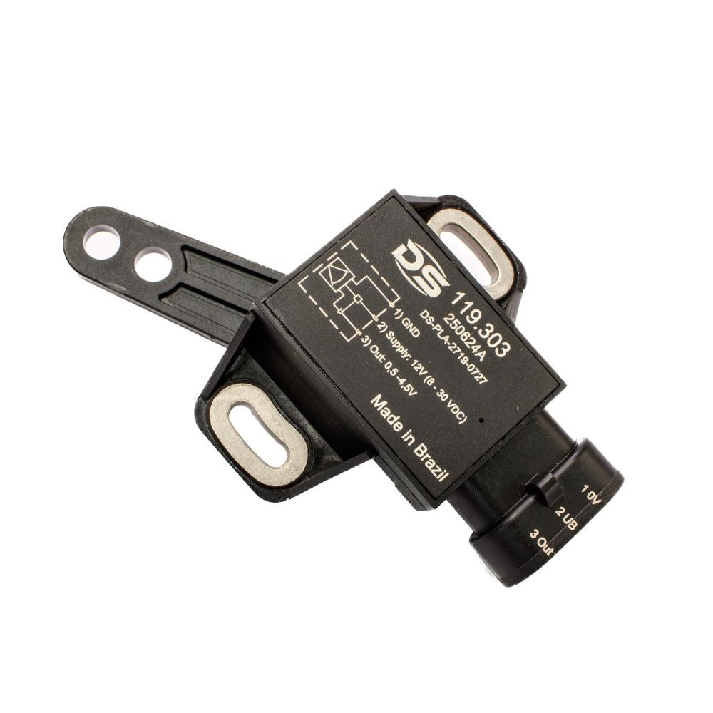 Sensor Posição de Ângulo Plataforma Colhedora de Milho Hall 12V 3 Pinos - DS119303