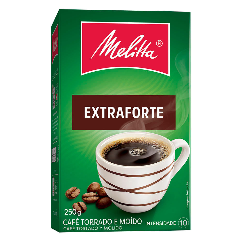 Café Melitta® Extraforte Vácuo 250g - Food & Beverages