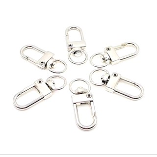 Fecho mosquetão cadeado para chaveiro  artesanato alça de para bolsa em Oferta na Shopee