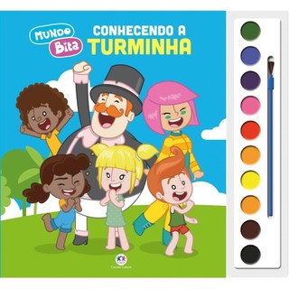 Livro Aquarela Mundo Bita - Conhecendo a turminha em Oferta na Shopee