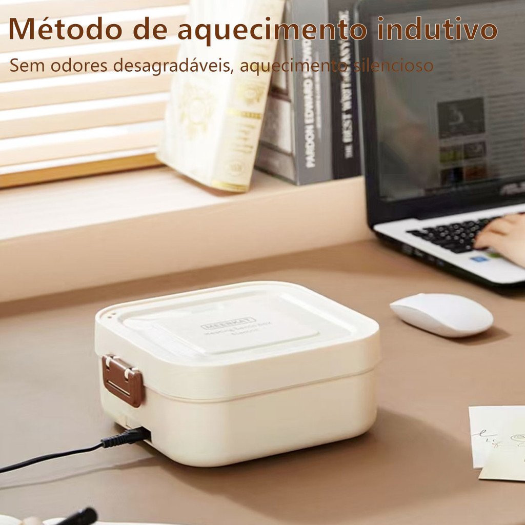 Marmita Elétrica Portátil Aquecimento Silencioso 220v