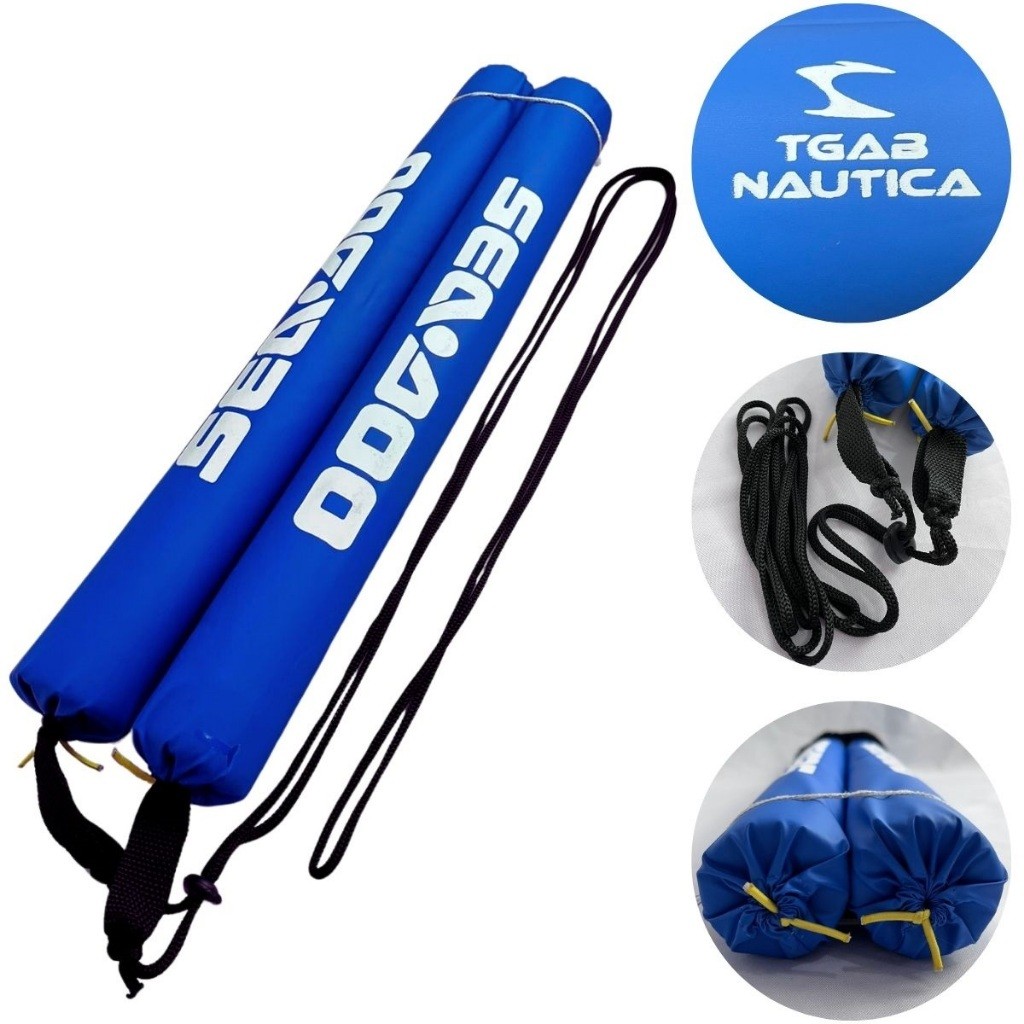 1 PAR DEFENSA PARA JET SKI COM LOGO SEA-DOO BARCO LANCHA