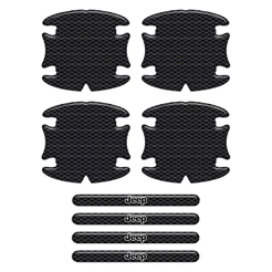 Adesivos Protetor Maçaneta Jeep Renegade Carbono Resinado
