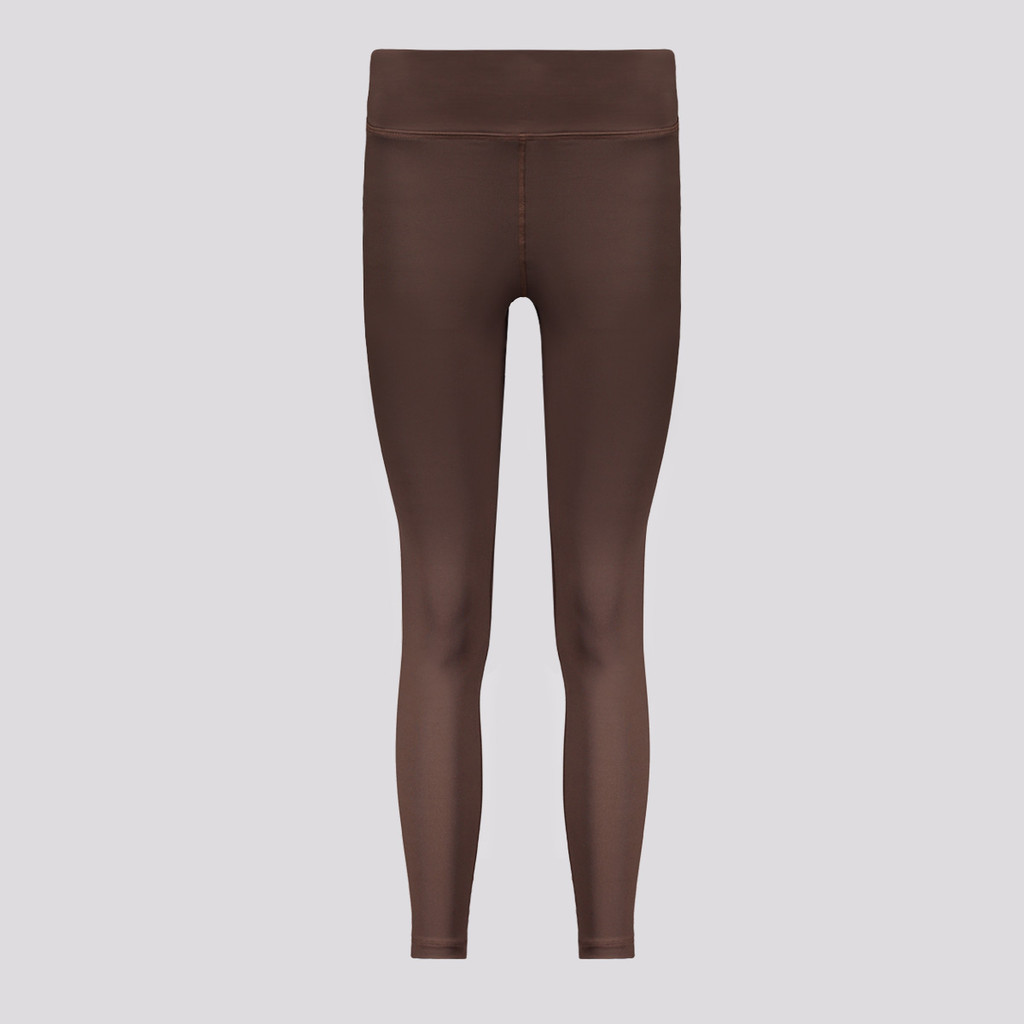 Calça Legging Fila Flat Life II Feminina Marrom em Oferta na Shopee