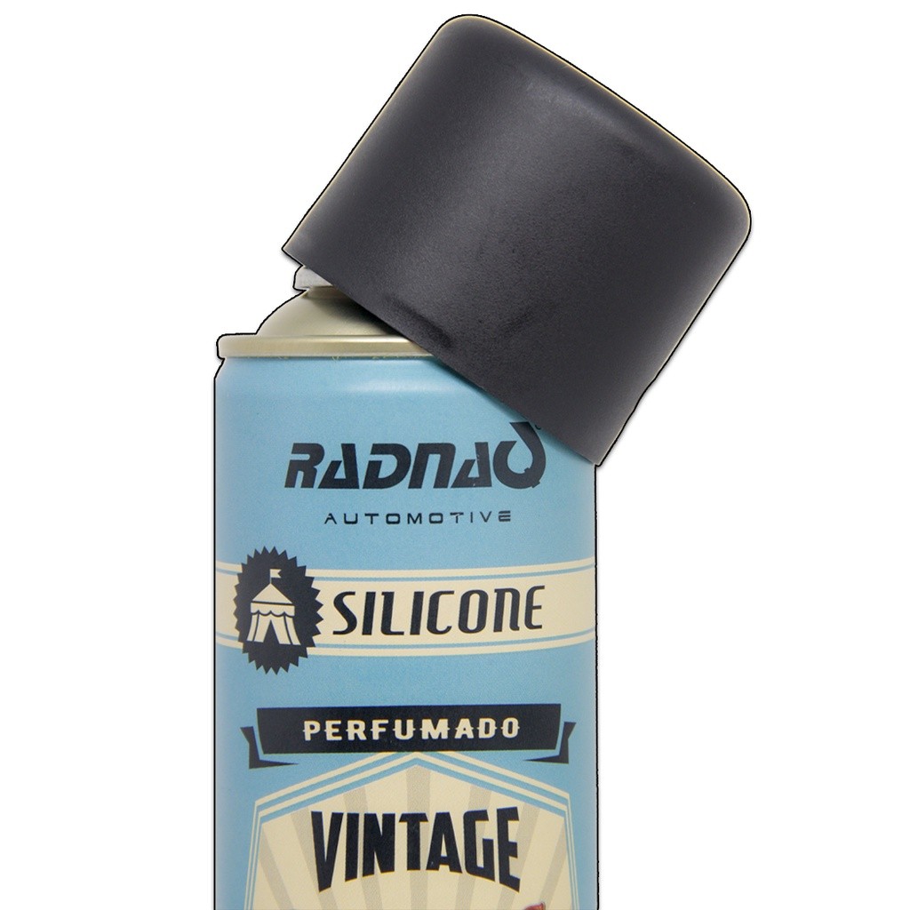 Spray Silicone Perfumado Vintage Circus Invict Man Radnaq 400ml para Carros