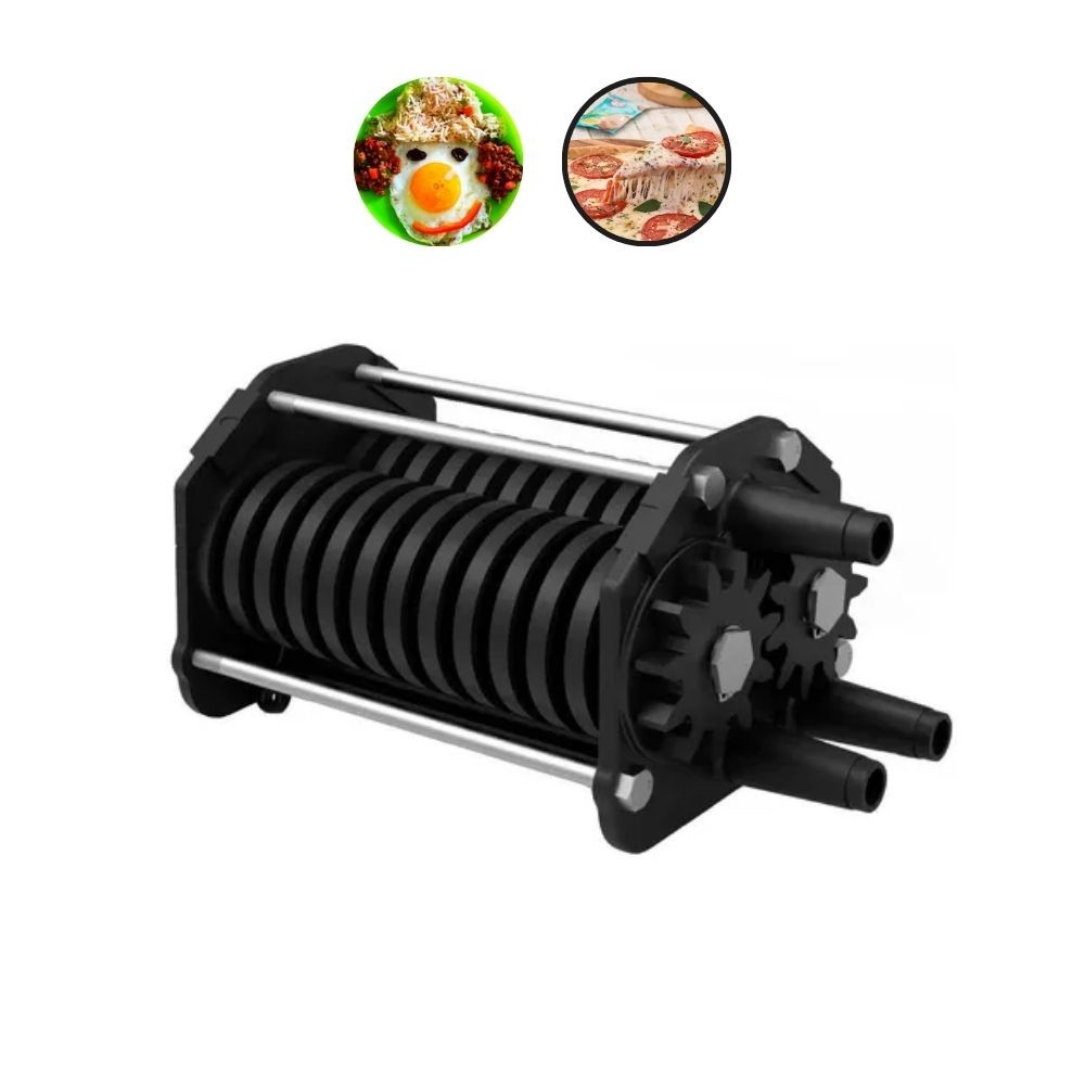 Cortador De Massas Fettucine Para Laminador Cilindro Saro
