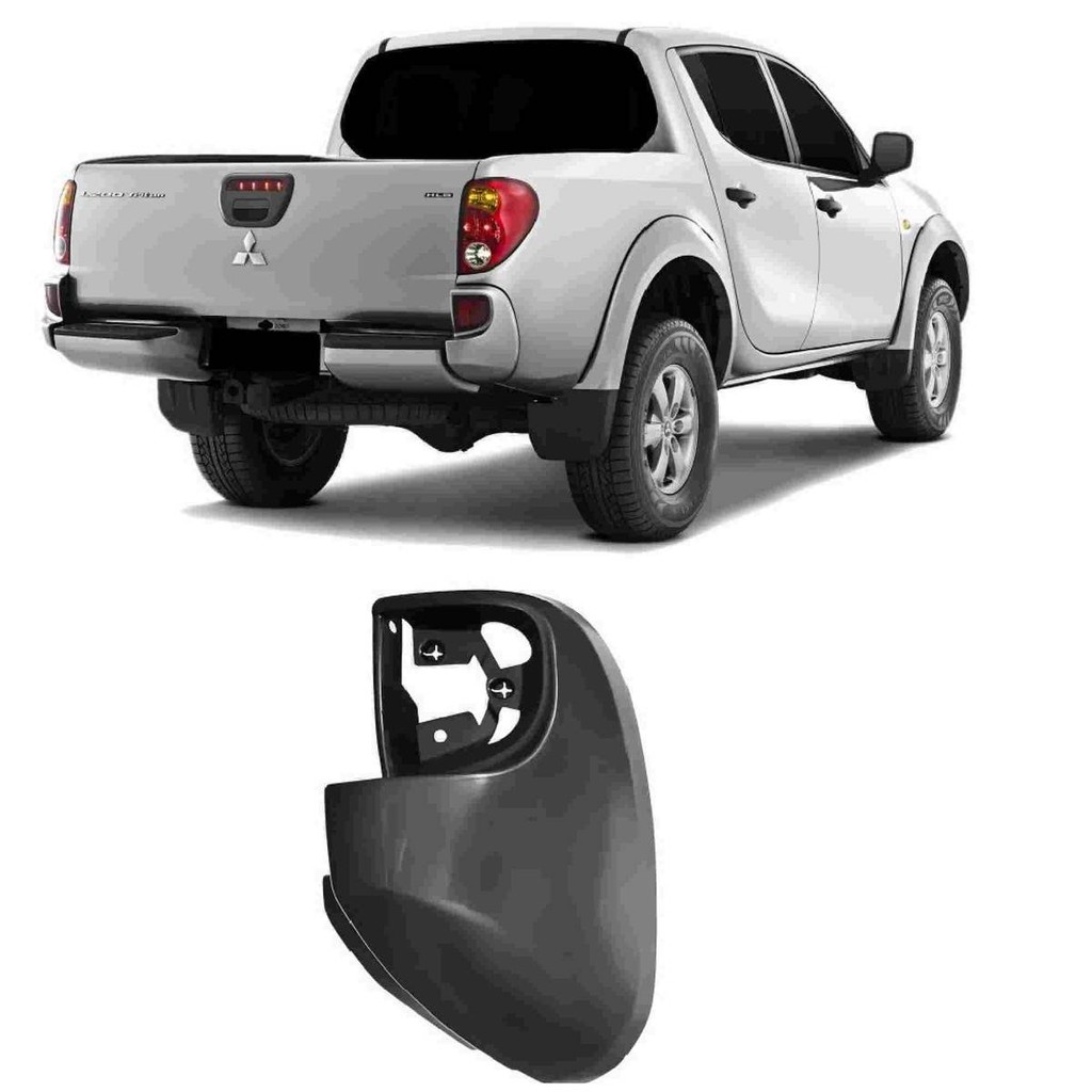 Ponteira Polaina Traseira L200 Triton 2008 A 2016 Lado Direito
