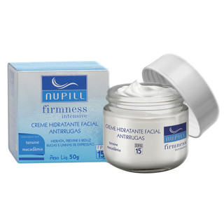 Creme Hidratante Facial Antirrugas Nupill Firmness Intensive FPS 15 50g em Oferta na Shopee