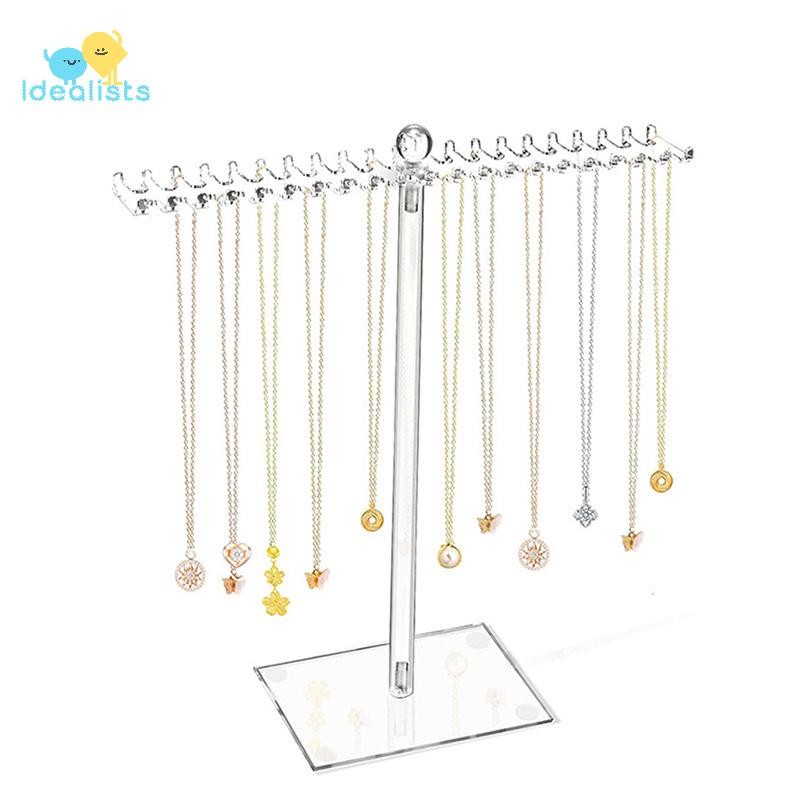 Idealistas Colar Display Rack Claro De Armazenamento Feminino Pulseira Jóias Desktop Multifuncional