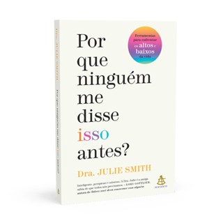 Livro Por que Ninguém Me Disse Isso Antes? | Julie Smith em Oferta na Shopee