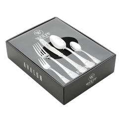 Faqueiro 30 Peças em Aço Inox Avalon – Wolff