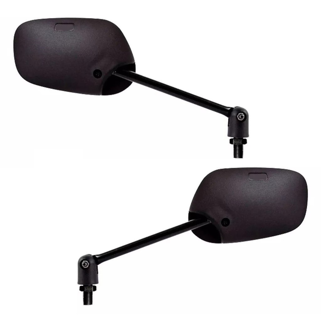 Par Espelho Retrovisor Modelo Mini Articulado Titan 125 2000 até 2008 Para Motos Yamaha