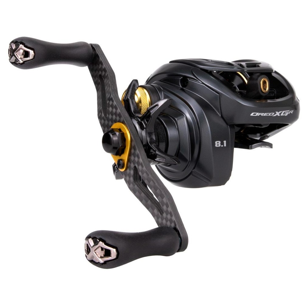 Carretilha Oreo XG Carbon 11 + 1 BB Rolamentos Preto - Maruri