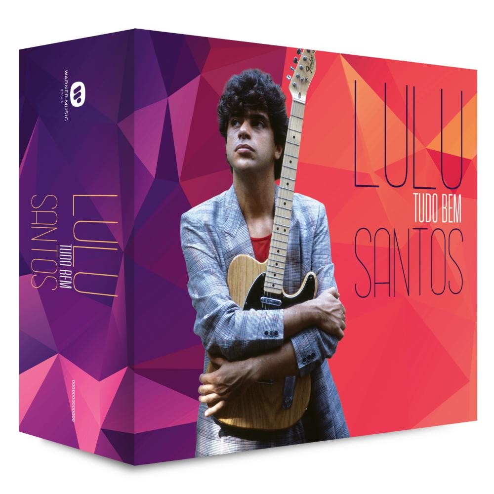 BOX LULU SANTOS - BOX 4 CDS - TÃO BEM
