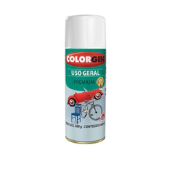 TINTA SPRAY COLORGIN FOSCO USO GERAL 400ML BRANCO OU PRETO