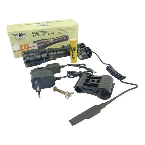 Lanterna Led T9 Profissional Acionador Remoto Camping Pesca