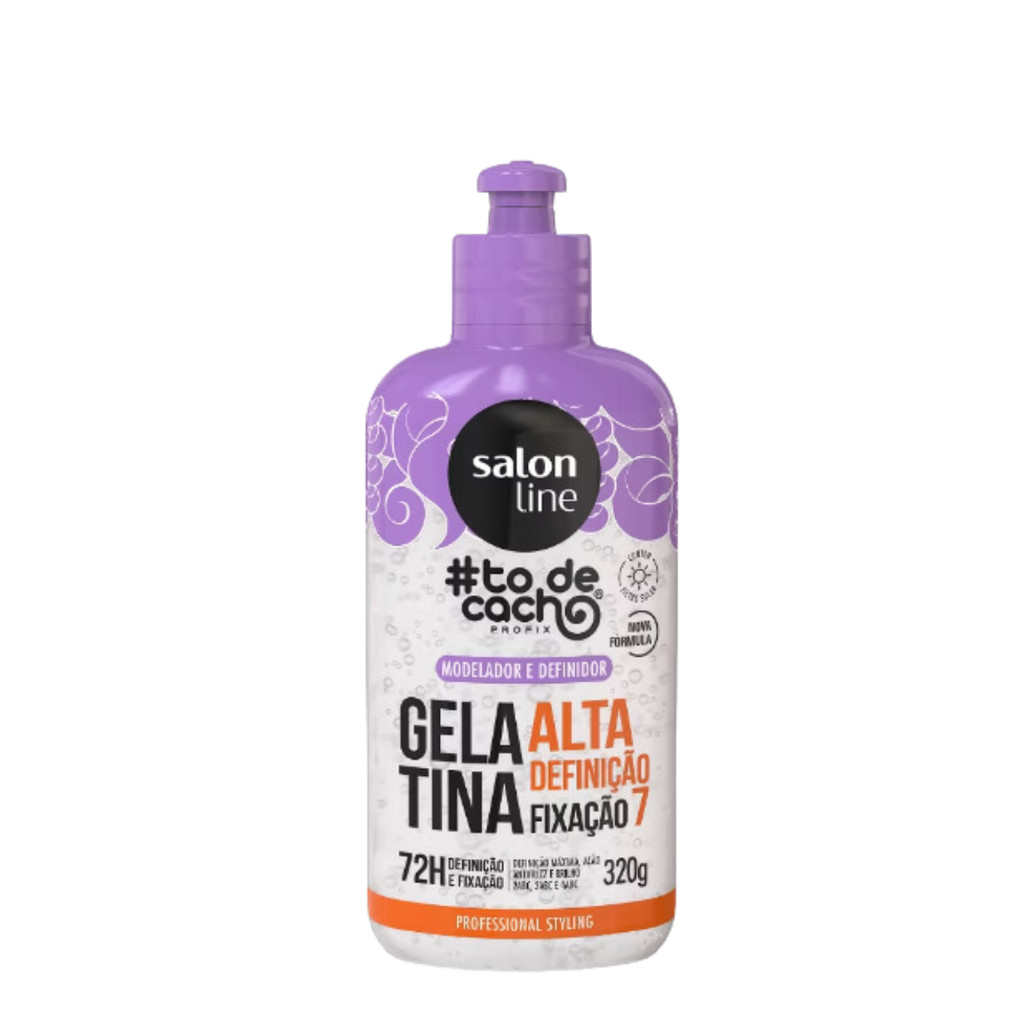 Gelatina Salon Line #todecacho Profix Alta Definição  320g em Oferta na Shopee