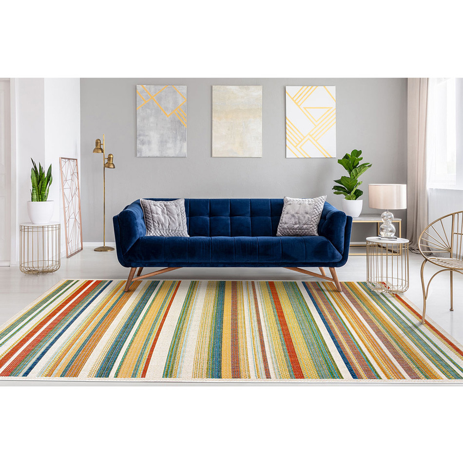 Tapete Sala Aurora 250x300 Sisal Rústico Resistente Area Interna Externa Luxo 4 mm