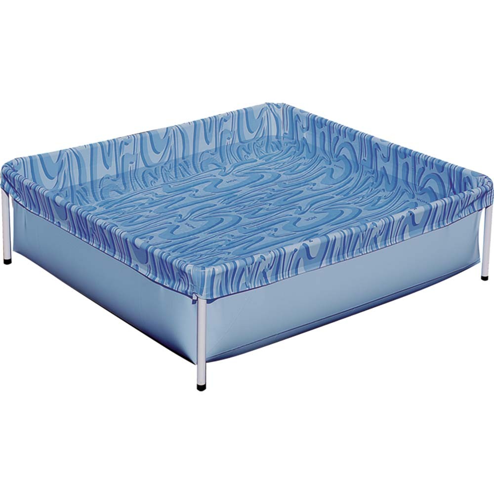 Piscina estruturada Infantil 400 Litros Retangular 115x106x33cm Mor