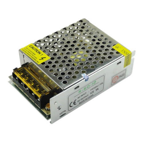 Fonte Chaveada 12v - 5a Colmeia Bivolt Som Automotivo 60W - Spare Parts and Accessories for Vehicles