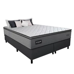 Cama Box Queen 158cm Molas Ensacadas Texas 2CEN Gazin