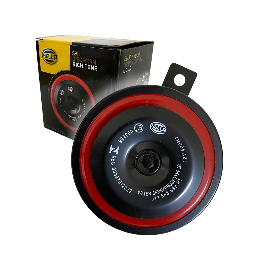Buzina Paquerinha Bi Bi 12V S98 54w Para Ford Vw Gm Fiat Universal Hella 3AL012588291 - Spare Parts and Accessories for Vehicles