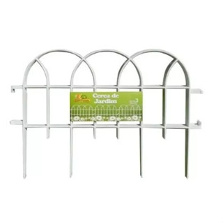 Cercas Kit 6 Decorativa Jardim Romana Branca Rende 2,60 mts em Oferta na Shopee