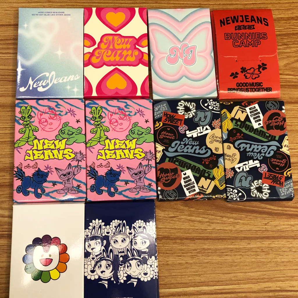 1 Pacote Kpop Idol NWJNS POP-UP Store Conjunto De Cartões Fotográficos Sobrenaturais Presente De Coelhinhos em Oferta na Shopee