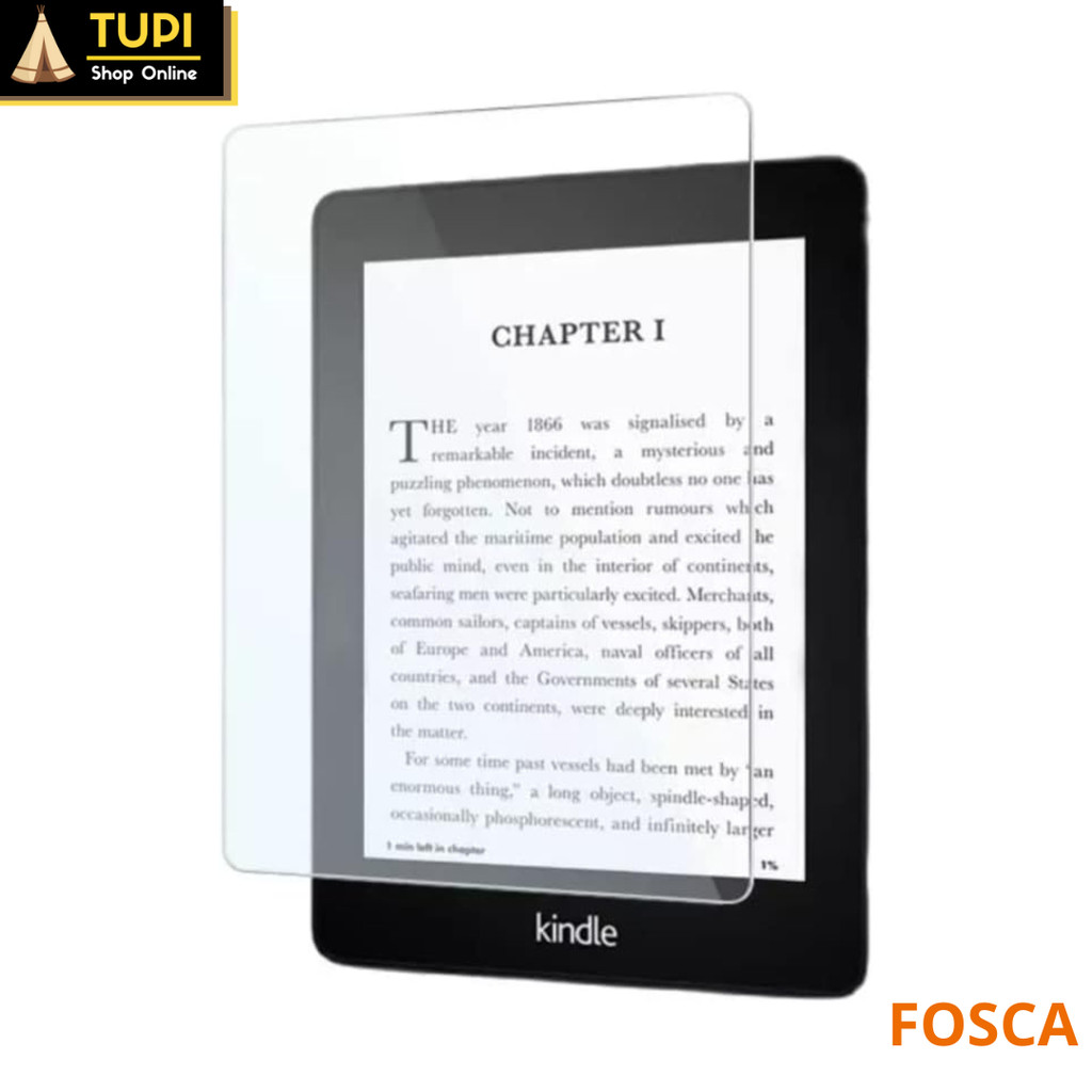 Película Protetora para Kindle Paperwhite 12 2024 - Tela 7 - SA568B/SA569P  - Fosca