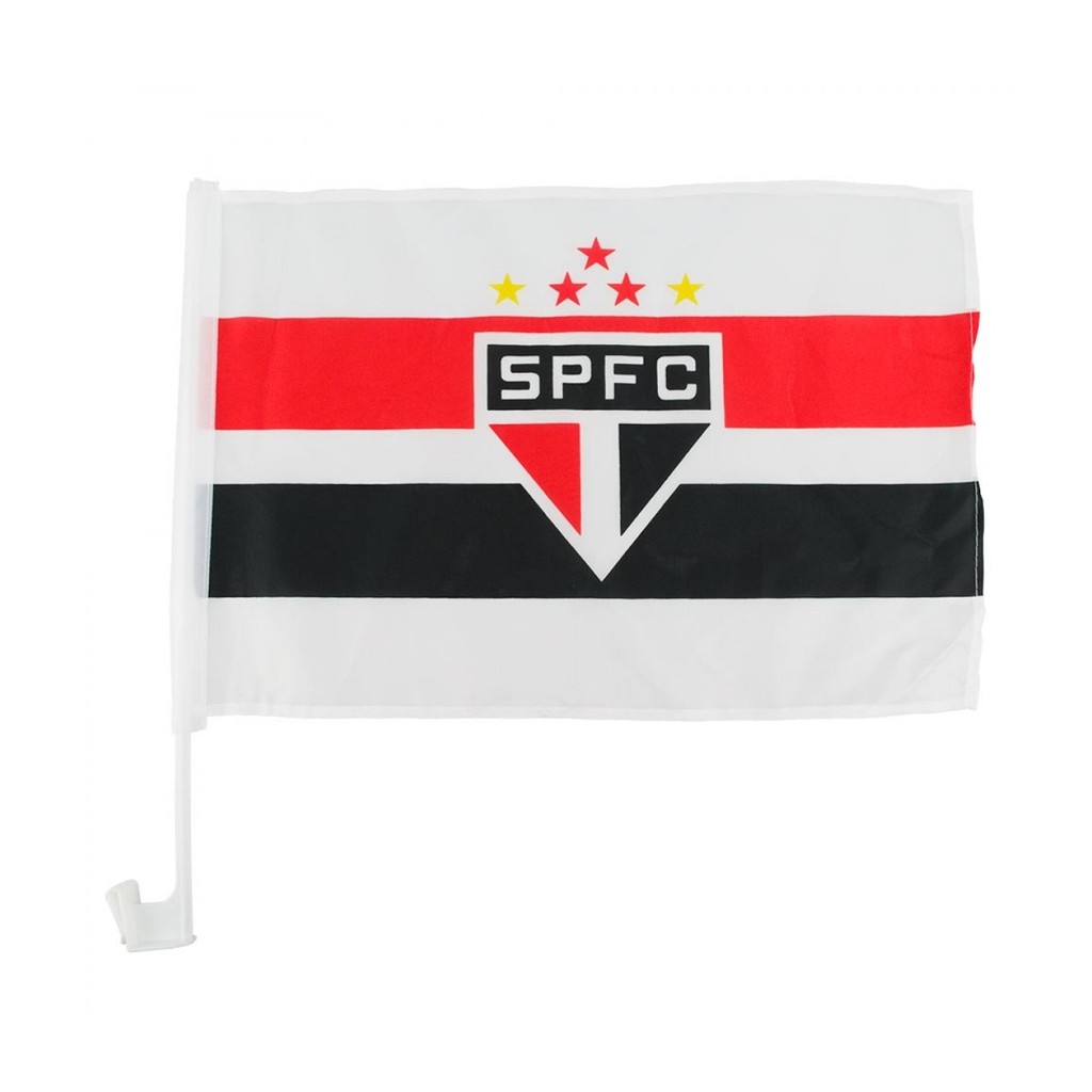 Bandeira Haste Plástico Vidro Carro   São Paulo