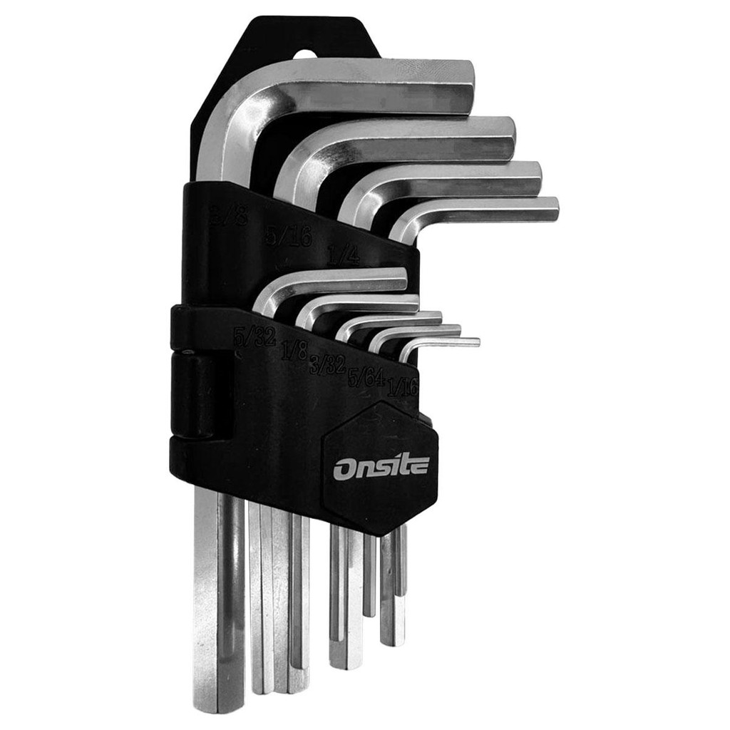 Jogo De Chave Allen 1/16'' á 3/8'' - 9 Peças (702685) - Onsite em Oferta na Shopee