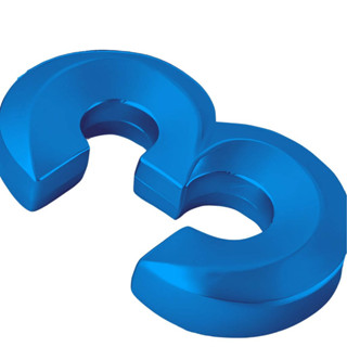 Vela de Aniversário Azul Metalizada – Números de 0 a 9 com Pavio Mágico em Oferta na Shopee