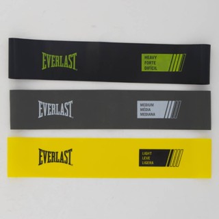 Kit Mini Bands Everlast Amarela Cinza e Preta em Oferta na Shopee