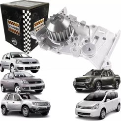 Bomba Água Renault Clio / Scenic / Sandero / Duster / Megane / Oroch / Logan / Symbol - Nissan Livina - 1.6 1