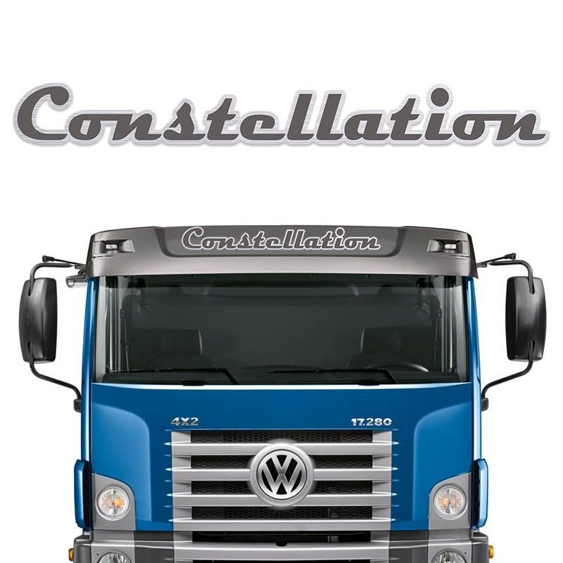Faixa Constellation Adesivo Quebra Sol Caminhão Volkswagen em Oferta na Shopee