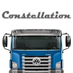 Faixa Constellation Adesivo Quebra Sol Caminhão Volkswagen