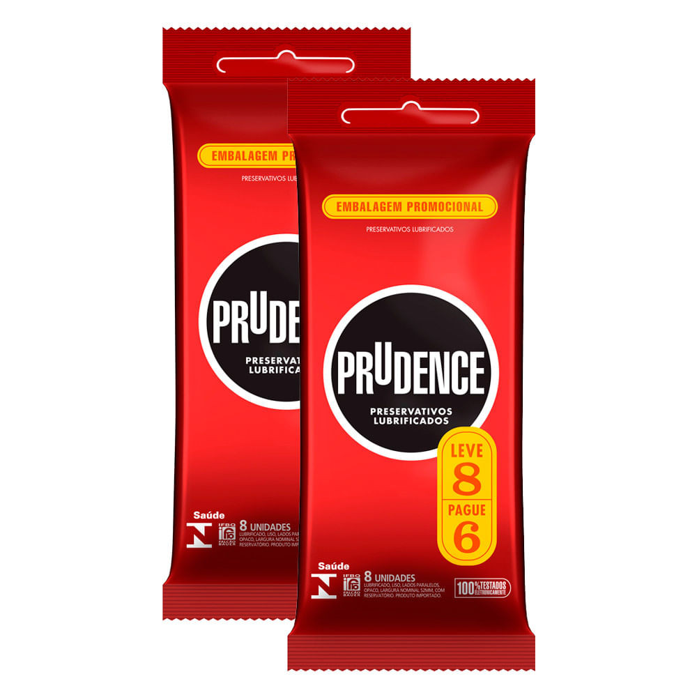 Kit 2 Preservativo Prudence Leve 8 Pague 6 em Oferta na Shopee