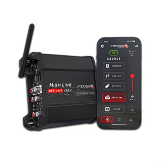 Modulo Stetsom Hl400.4 Dsplayer 400X4 Usb Dsp Play Bluetooth em Oferta na Shopee