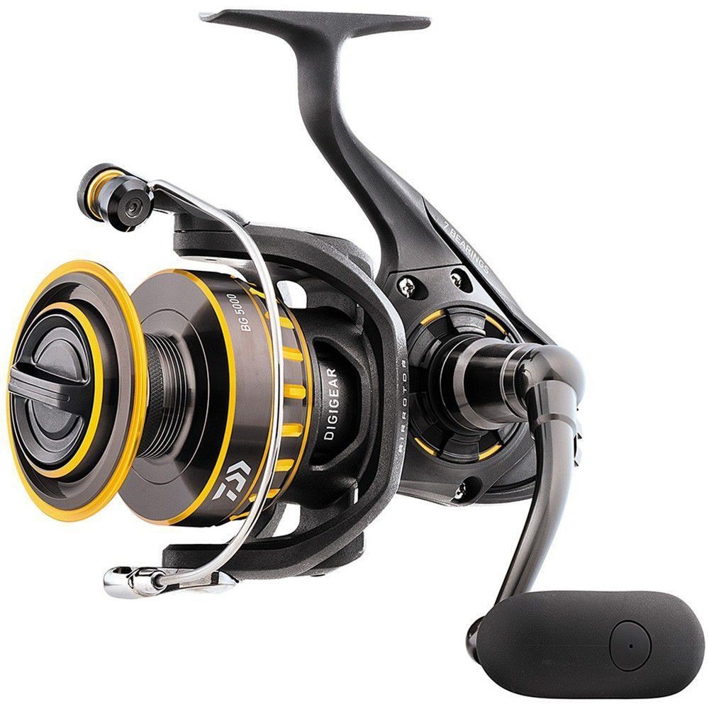 Molinete de Pesca Daiwa New BG-4000 Drag 8Kg 7 Rolamentos Fricção Dianteira