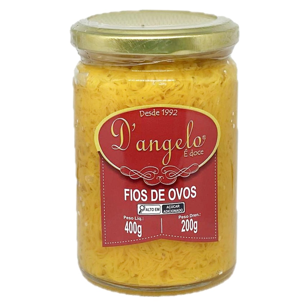 Fio de Ovos D’ANGELO 400g