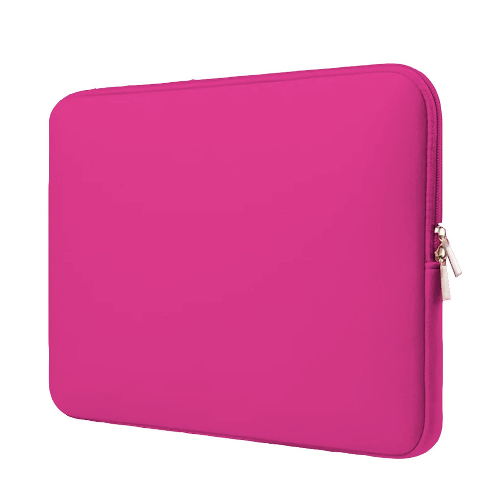 Capa Para Notebook Ultrabook 15,6" Protetora Com Ziper Rosa