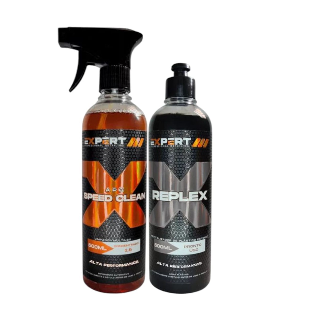 Kit Revitalizador De Plástico Externo + Speed Clean Expert em Oferta na Shopee