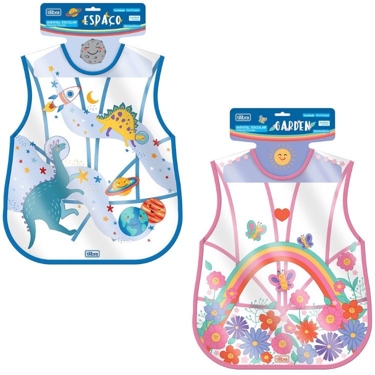Avental Escolar Infantil Tilibra: Onde Comprar | BuscaProdutos