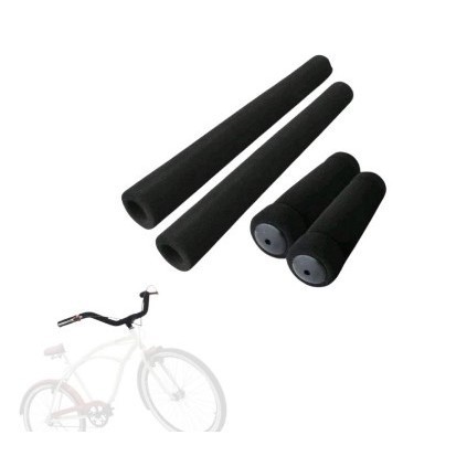 Manopla Espuma Para Guidão Bicicleta Bike Beach praiana Ou Moto 4pcs em Oferta na Shopee