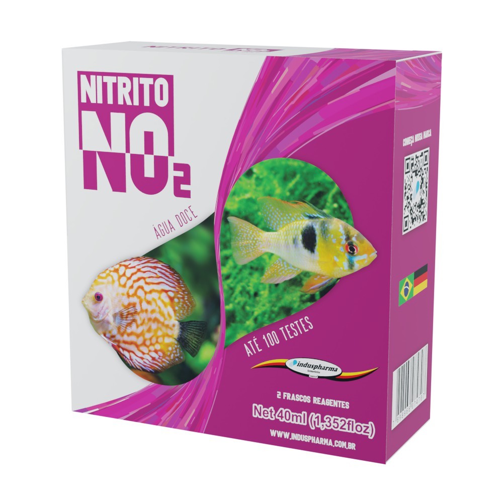 Teste de Nitrito - No2 100 - Água Doce IndusPharma