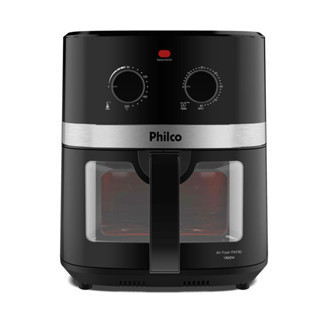 Air Fryer Philco 9L 1800W Visor Glass Redstone PAF90 em Oferta na Shopee