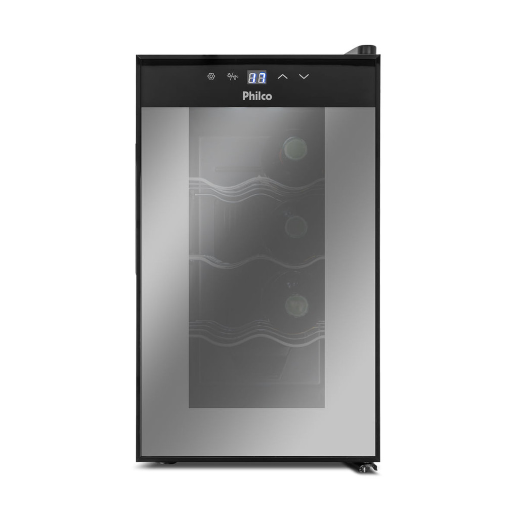 Adega Philco PAD8E Display Eletrônico 8 Garrafas Bivolt