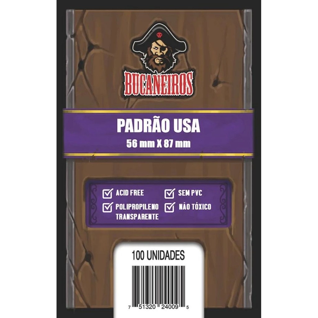 Sleeve Padrão USA 56mm x 87mm em Oferta na Shopee